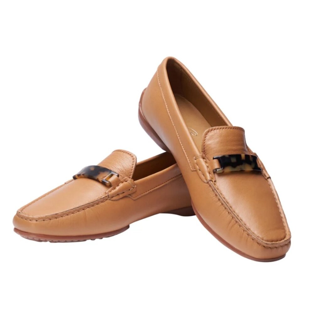 Diane B. Shoes Tortoise Mocosains, Size 9